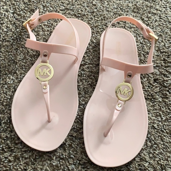 michael kors rubber sandals